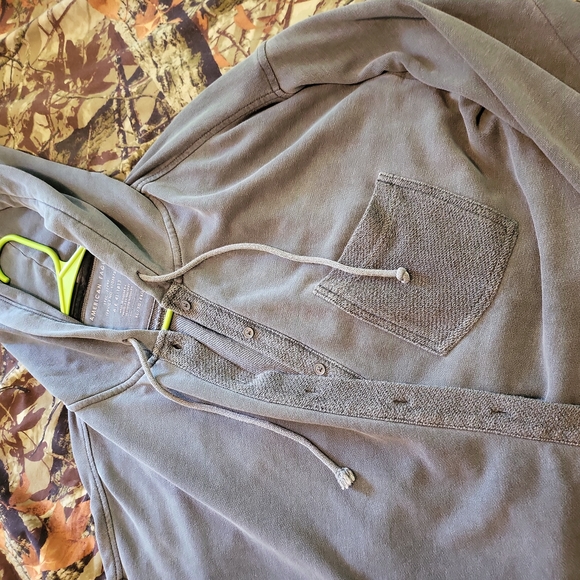 AMERICAN EAGLE HOODED SWEATSHIRT/JACKET - Picture 3 of 3